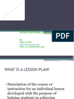 Lesson Planning & Curriculum