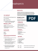 Pink Simple Profile Resume - 20231013 - 233114 - 0000
