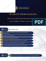 2) Ticarette Teknik Engeller Sunumu