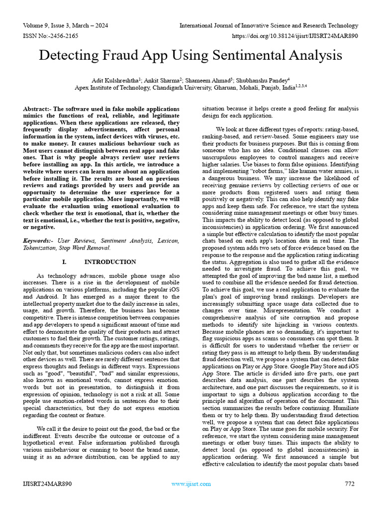 Sentimental Analysis In Machine Learning