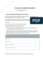 Qlutch Plan Use ROI To Calculate A Marketing Budget