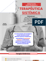 Dermatología (Terapia Sistémica)