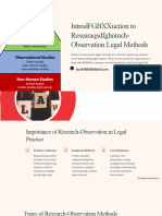 Introdfgbxxuction To Researaqsdfghnmch-Observation Legal Methods
