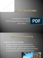 Residential Construction Unit 5 Energy Efficiencies and Mechanicals Mr. Todzia