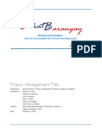 PROJECT MANAGEMENT PLAN or PROPOSAL SAMPLE GUIDE-1