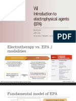 Intro To Electrophysical Agent