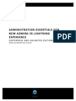 ADX201 Admin Essentials For New Admins in Lightning Exp ExerciseGuide