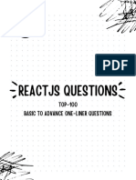 Reactjs 100 One Liner Questions and Answers 1692938721