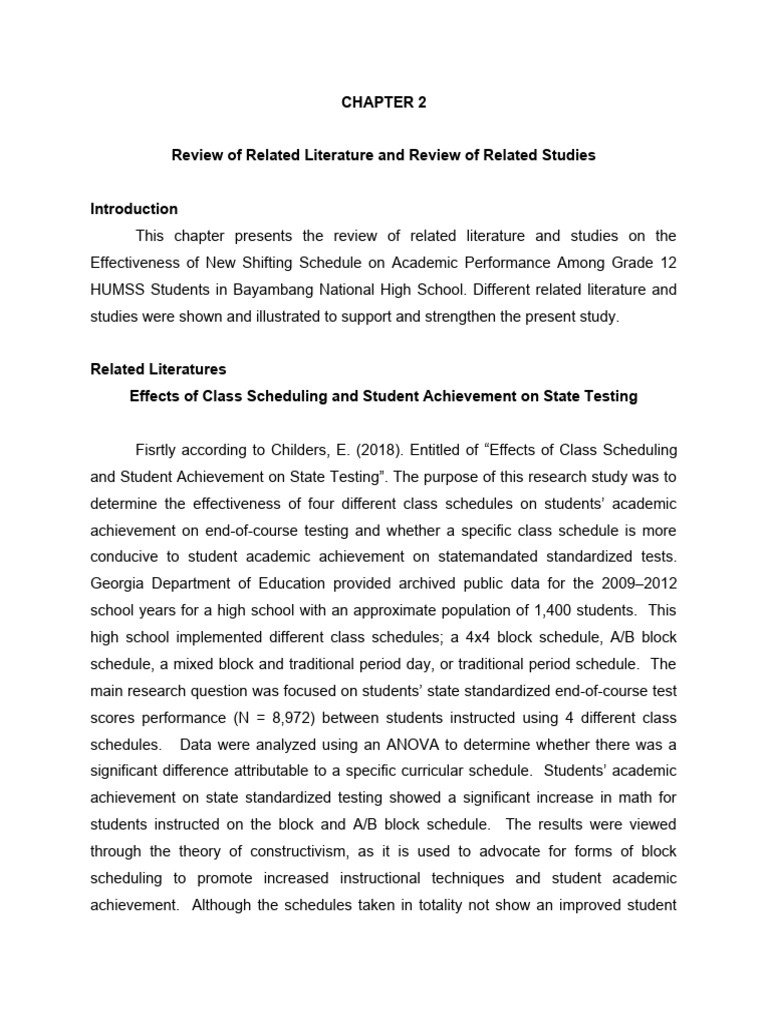Chapter 2 | PDF | Teachers | Quantitative Research