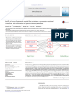 Artficial Neural Network Model For Turbulence Promoter-Assisted