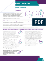 Covid 19 Symptoms What To Do Factsheet SP