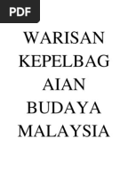 Karangan Faedah Mengekalkan Warisan Budaya Malaysia