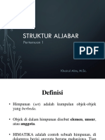 Struktur Aljabar P01
