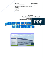 EXERCITIU Stingere Incendiu PDF