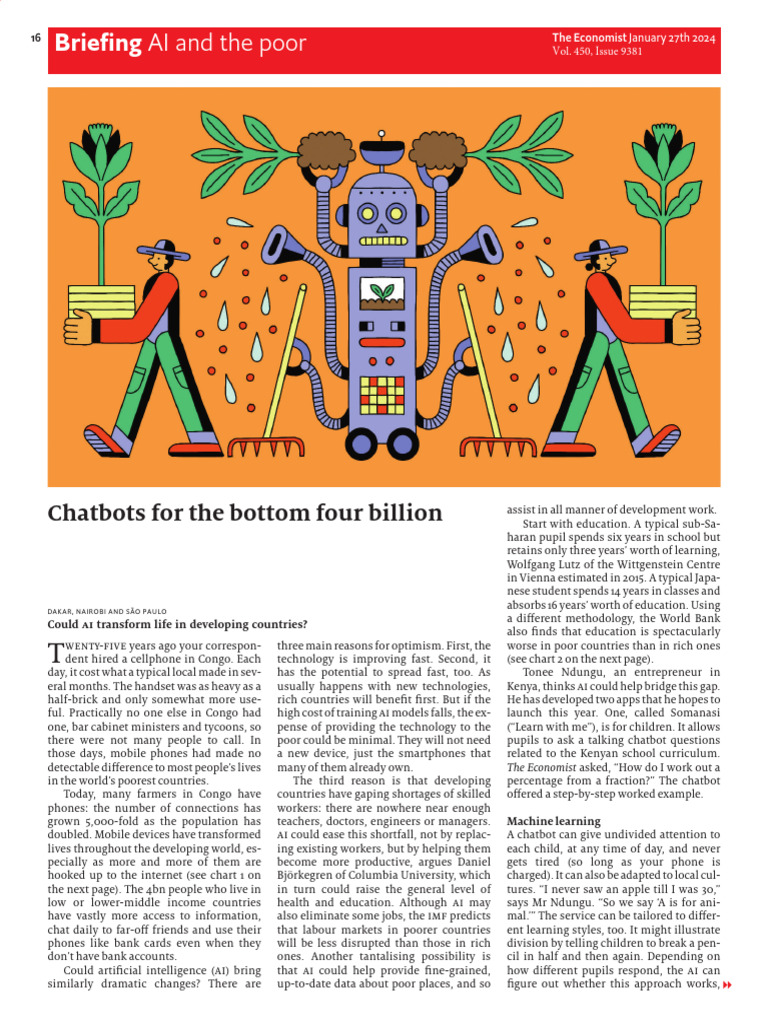 AI's Impact on Developing Nations | PDF | Artificial Intelligence ...