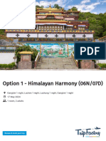 Option 1 - Himalayan Harmony