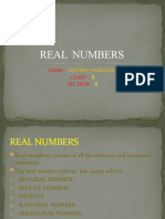 Maths Real No - 1