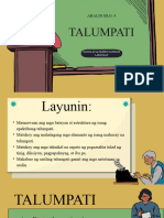 ARALIN BLG. 4 Talumpati