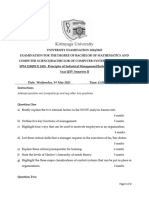 SPM 2240 & ECE 2425 Principles of Industrial Management & Industrial Management Year II & IV Semester II