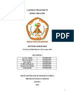 MAKALAH LAPORAN PRAKTIKUM KIMIA ORGANIK Iodoform Bab I-III