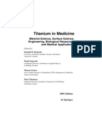 Titanium in Medicine
