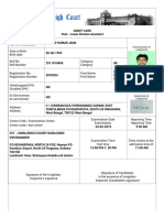 Lda Admit Card