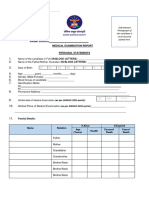 Medical Form For Xo