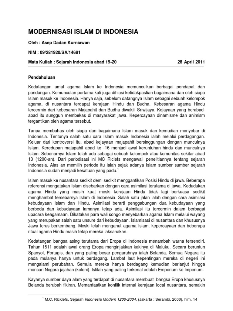 Modernisasi Islam Pdf