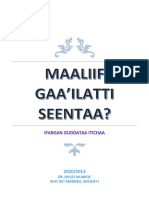 Maaliif Gaa'Elatti Seentaa