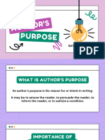 Authors Purpose 1