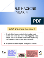 SIMPLE MACHINE Year 4