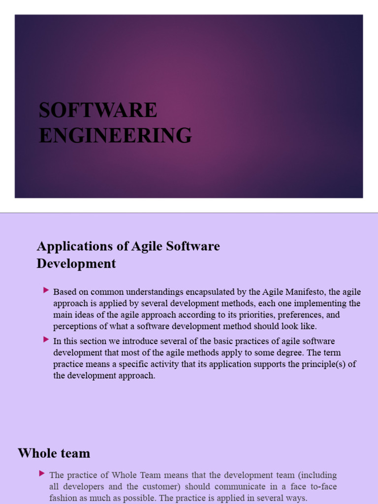 Se 2 | PDF | Agile Software Development | Software Development Process