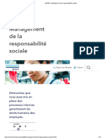 SA8000 - Management de La Responsabilité Sociale