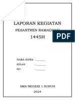 Laporan Kegiatan Ramadhan