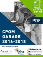 Bilan de L'étude - CPOM Garages 2016-2018