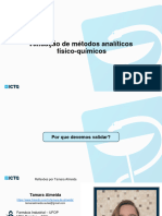 Slide - Validação de Métodos Analíticos Físico-Químicos