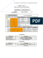 Horario Provisional