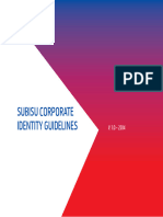 Subisu Corporate Identity Guidelines 2014