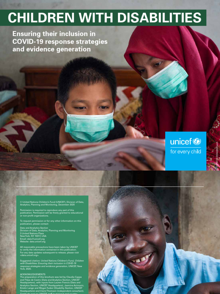 Children With Disabilities Covid19 Response Report English 2020