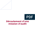 Déroulement Mission D'audit