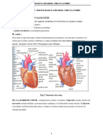 Cours 5 HISTOLOGIE DE LAPPAREIL CARDIOVASCULAIRE.