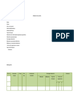 Structura Proiect de Lectie