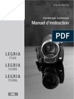 Manuel Camescope CANON FS46