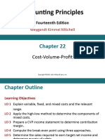 Wey AP 14e PPT Ch22 Cost-Volume-Profit