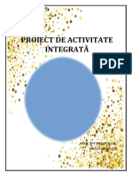 Proiect de Activitate Integrat