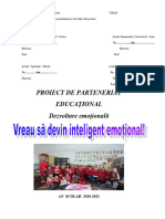 0 Vreau Sa Devin Inteligent Emotional Parteneriat Educational Prof. Cioban Mihaela
