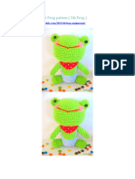 Free Amigurumi Frog Pattern
