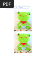 Free Amigurumi Frog Pattern