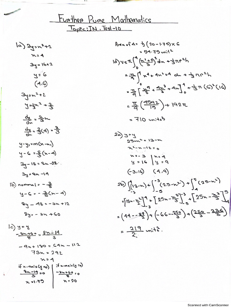 IGCSE Math B and FP Math Question Practice | PDF