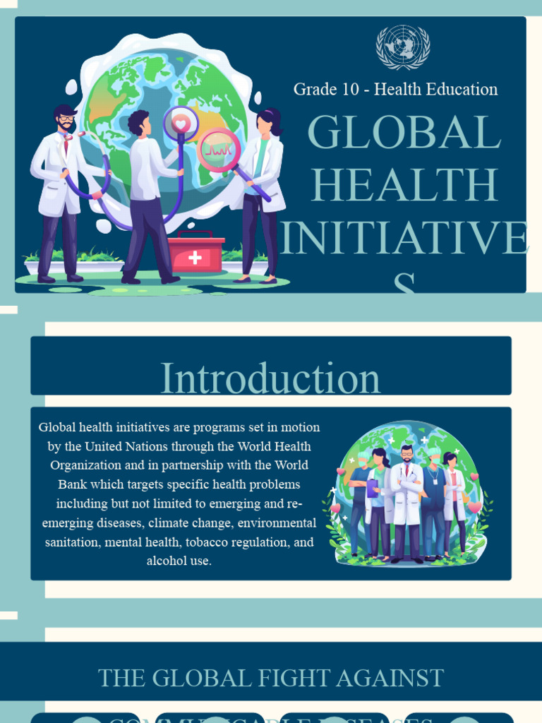 The Global Health Initiatives Pdf Tuberculosis Non Communicable
